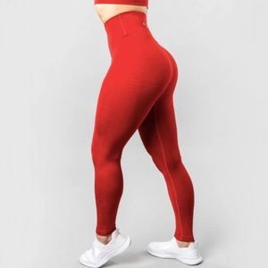 Alphalete Halo Red Leggings